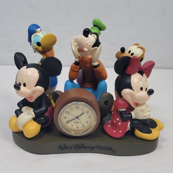 Walt Disney Mickey Mouse And Friends Clock Walt Disney World - Picture 1 of 7